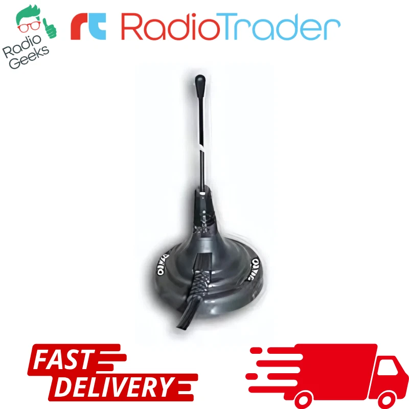 Magnetic Magmount Antenna With BNC Plug for VHF/UHF Radios - Image 1 of 1