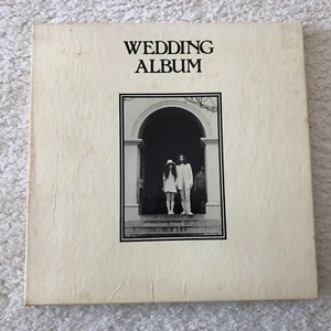 John Lennon Yoko Ono "Wedding" Album 1969 1st Press USA Apple mit Poster & Karte - Bild 1 von 24
