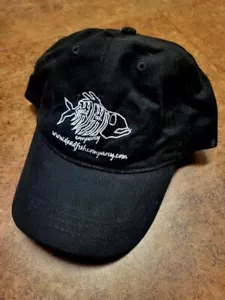 Deadfish Fishing Hat Embroidered Baseball Cap Adjustable Black NEW Unisex - Picture 1 of 2