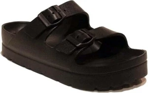 Sandalias ajustables negras H2K para mujer ligeras suaves deslizables Buddy 2 talla 8 - Imagen 1 de 4