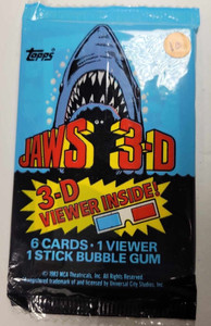 Topps Jaws 3-D Trading Cards