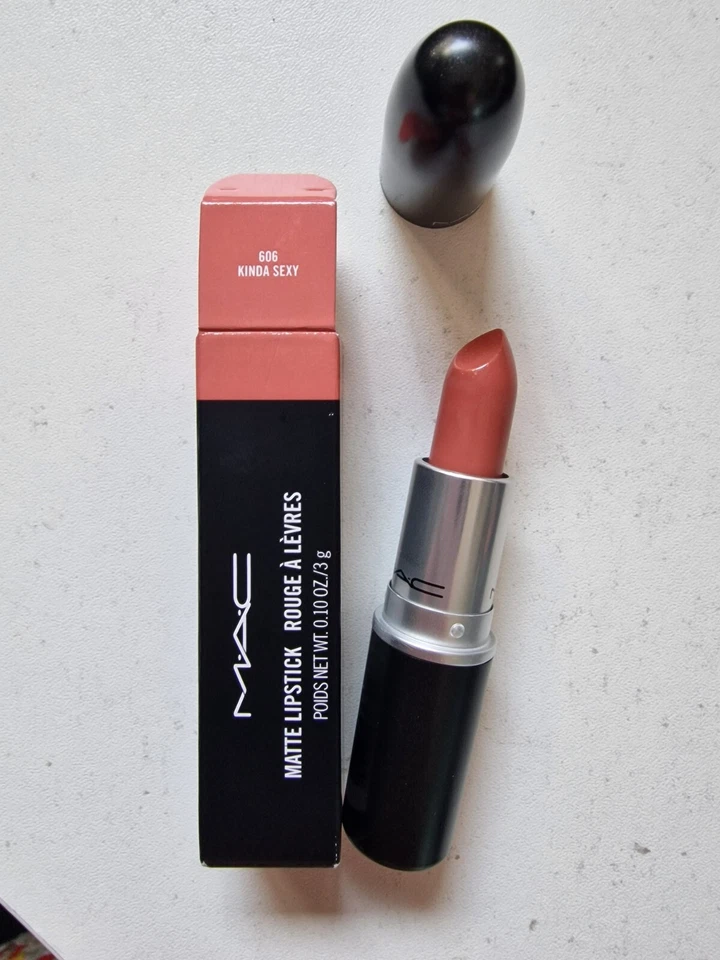 MAC Matte Lipstick '606 Kinda Sexy' NEW Boxed - Image 1 of 1