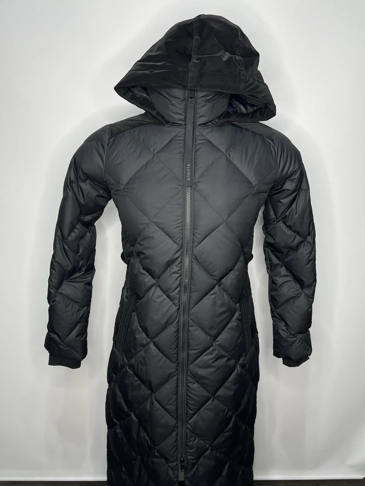 Chaqueta Abrigo Plumero Athleta Largo Completo Boulevard Down Puffer Mujer’s XP Foto 1 de 4