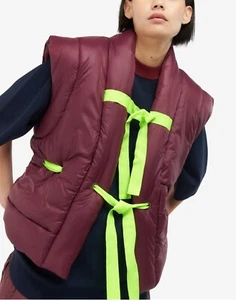 Chaleco acolchado mujer BARBOUR X ROKSANDA ARNA SHINE LGI0098RE72 - Imagen 1 de 5