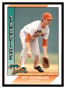 1991 Pacific Senior League #74 JEFF YOUNGBAUER Florida Tropics