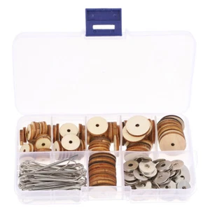 Doll Joints Wooden Connectors DIY Accessories Child Safety Toy Making for - Picture 1 of 12