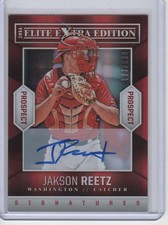 Jakson Reetz 2014 Panini Elite Extra Edition Baseball Autographed Card 123/599