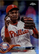 2018 Topps Chrome Prism Refractors Baseball Card Pick