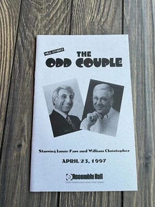 Programma Neil Simons The Odd Couple con Jamie Farr e William Christopher 199 - Foto 1 di 5