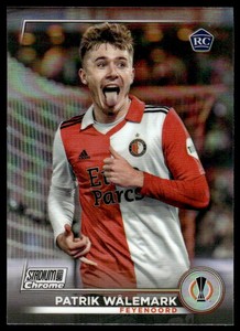 2023 Stadium Club Chrome UEFA Refractor #35 Patrik Wålemark RC Feyenoord
