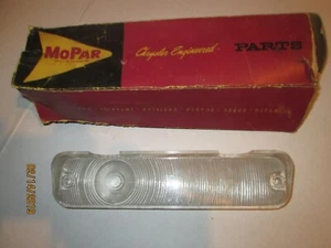MOPAR 1964 DODGE PLYMOUTH CHRYSLER PARK LIGHT LAMP LENS NOS OEM FACTORY ORIGINAL - Picture 1 of 8