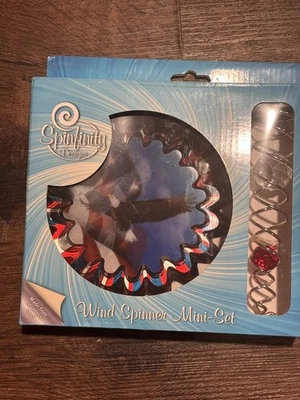 🦅 Spinfinity Designs Wind Spinner Mini-Set Eagle – NEW 🦅  USA USA USA - Image 1 of 4