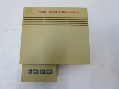 UNIDAD DE EXPANSIÓN 1750 REU 512K RAM PARA COMMODORE C64 C128 POR CBM PROBADA/FUNCIONANDO 🎟 Foto 1 de 4