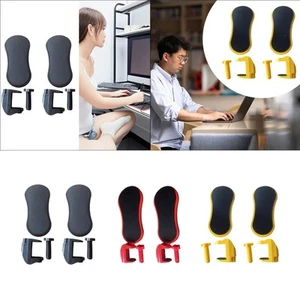 2x Support de Bras pour Bureau Ordinateur Bureau Accoudoir Extender - Photo 1/21