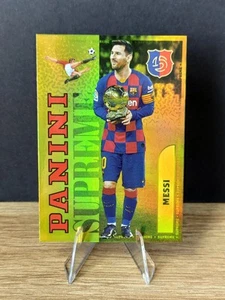 2024-25 Panini Club FC Barcelona Lionel Messi Supreme Gold Golden Ball S1 - Imagen 1 de 2