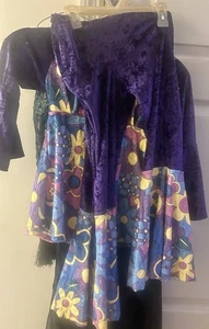 Girls Hippie Costume Size8-10 Preowned  - Picture 1 of 4
