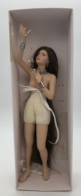 "Muñeca artística de porcelana Evening Star de 16"" de David Penfound LE pelo largo Franklin como nueva" Foto 1 de 4