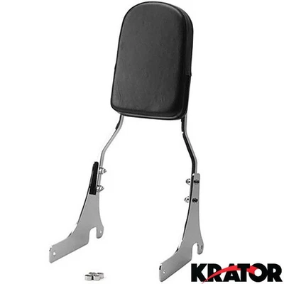 Respaldo trasero acolchado Kawasaki Vulcan 800 VN800 clásico pasajero barra Sissy Foto 1 de 2