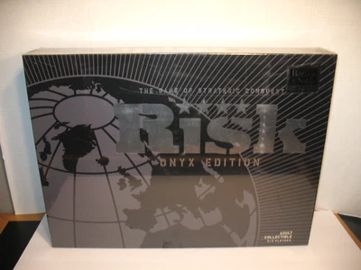 RISK BOARD GAME ONYX EDITION BARNES & NOBLE EXCLUSIVE SEALED - Image 1 of 4