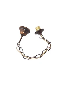 CATENA FERRO BATTUTO PORTALAMPADE METALLO ORO RICAMBIO LAMPADARI SOSPENSIONE - Imagen 1 de 1