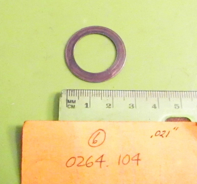 Cuña de transmisión Montesa 175 250 Impala 02M p/n 0264.104 y 02.64.104 #2 Foto 1 de 1