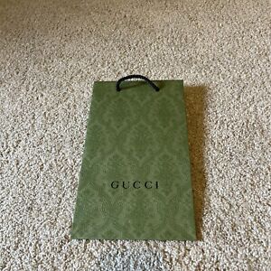 GUCCI Embossed Small shopping Gift Bag 11.4" X 6.6" X 4.5" - New!