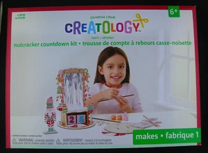 Kit conto alla rovescia schiaccianoci natalizio Creatology età 6+ nuovo con scatola - Foto 1 di 4