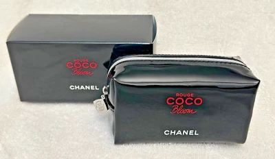 Bolso sin asas Chanel Rouge coco bloom negro charol maquillaje mini bolsa regalo VIP NUEVO EN CAJA Foto 1 de 4