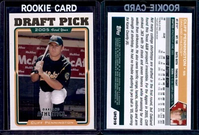 2005 Topps MLB Baseball-Stars, RC, Updates-You Pick-EX/NM-2189 - Image 1 of 2