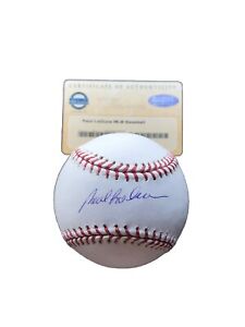 Paul LoDuca Signed Autographed Official Major League Baseball Steiner Authentic