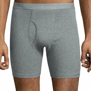Stafford 4 Pieces Men's Underwear Big &Tall Cotton Boxer Brief GREY 2XL - Picture 1 of 1