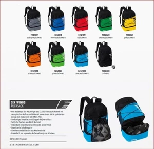 Erima SIX WINGS Rucksack m. Bodenfach und Balltasche Sport Schule Fußball Hockey - Bild 1 von 120