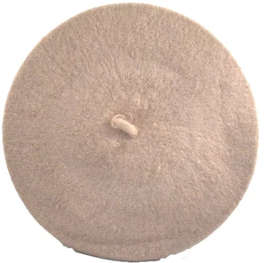 Boina de lana clásica gorra bronceada beige caqui - Imagen 1 de 1