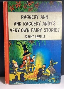 1960 HC BOOK RAGGEDY ANN & RAGGEDY ANDY’S VERY OWN FAIRY STORIES BY J. GRUELLE - Imagen 1 de 12
