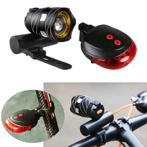 15000LM XM-L T6 Wiederaufladbar mit USB Fahrrad Scheinwerfer LED MTB 5 LED Rücklicht - Bild 1 von 15