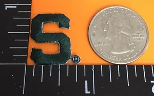 Michigan State spartans โ๏ธs patch  7/8" tall / iron on ๐๐ - Picture 1 of 5