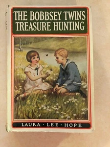 1929 Grosset & Dunlap - The Bobbsey Twins Treasure Hunting- By Laura Lee Hope - Picture 1 of 7
