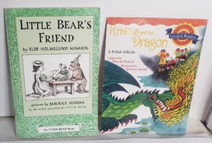 Learning to Read books Lot of 2 Little Bear's Friend & Krakus and the Dragon - Imagen 1 de 8