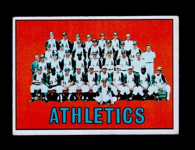 1967 Topps - Kansas City Athletics Team #262 - Envío gratuito Foto 1 de 2