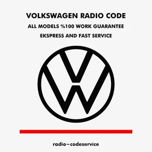 Codigo de radio VW - Garantía 100 % Pin - Entrega inmediata - Todos los modelos - Imagen 1 de 3