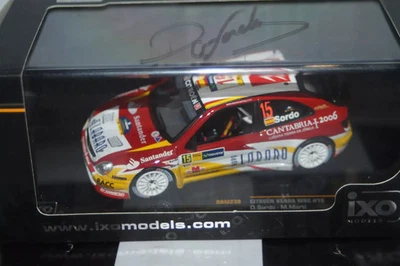 Ixo Citroen Xsara WRC 2nd Catalunya 2006 #15 D.Sordo (signed) RAM238 1:43 - Image 1 of 4