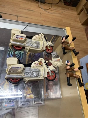 Highway Patrol Police Motorcycle lot of 2 action figure - Image 1 of 4