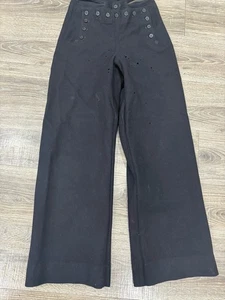 Vintage Antique WW2 Navy crackerjack pants Small Size 30” Inseam Wool Welder - Picture 1 of 12