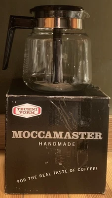 Technivorm Moccamaster 1.25L 40 Oz. Glass Carafe & Mixing Lid 59835 for KB 741 - Image 1 of 4