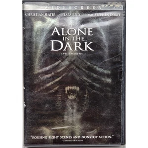 Alone In The Dark (2005) Widescreen Edition DVD Slater Reid - Free Shipping - Foto 1 di 3