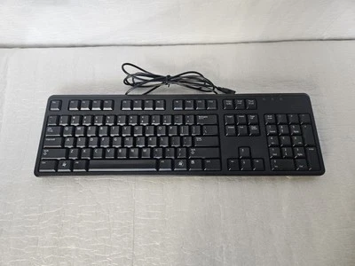 Dell SK-8120 KB212-B USB Wired PC Computer Black Keyboard - Image 1 of 4