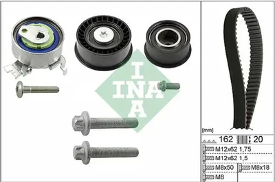 Kit de courroie de distribution 530 0443 10 INA pour OPEL ASTRA G Break - Photo 1/4