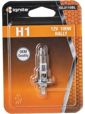 Ignite H1 Halogen Globe 12V 100W fits Peugeot 207 Sw 1.6 WK HDi (IGL2110BL) - image 1 of 4