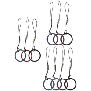 10 Pcs Hand Grip Phone Case Ring Buckle Finger Lanyard Strap Cell - Photo 1 sur 12