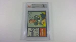 Boyd Dowler 1962 Topps Firmado a Mano Auténtico Automático Beckett BVG Autenticado - Imagen 1 de 3